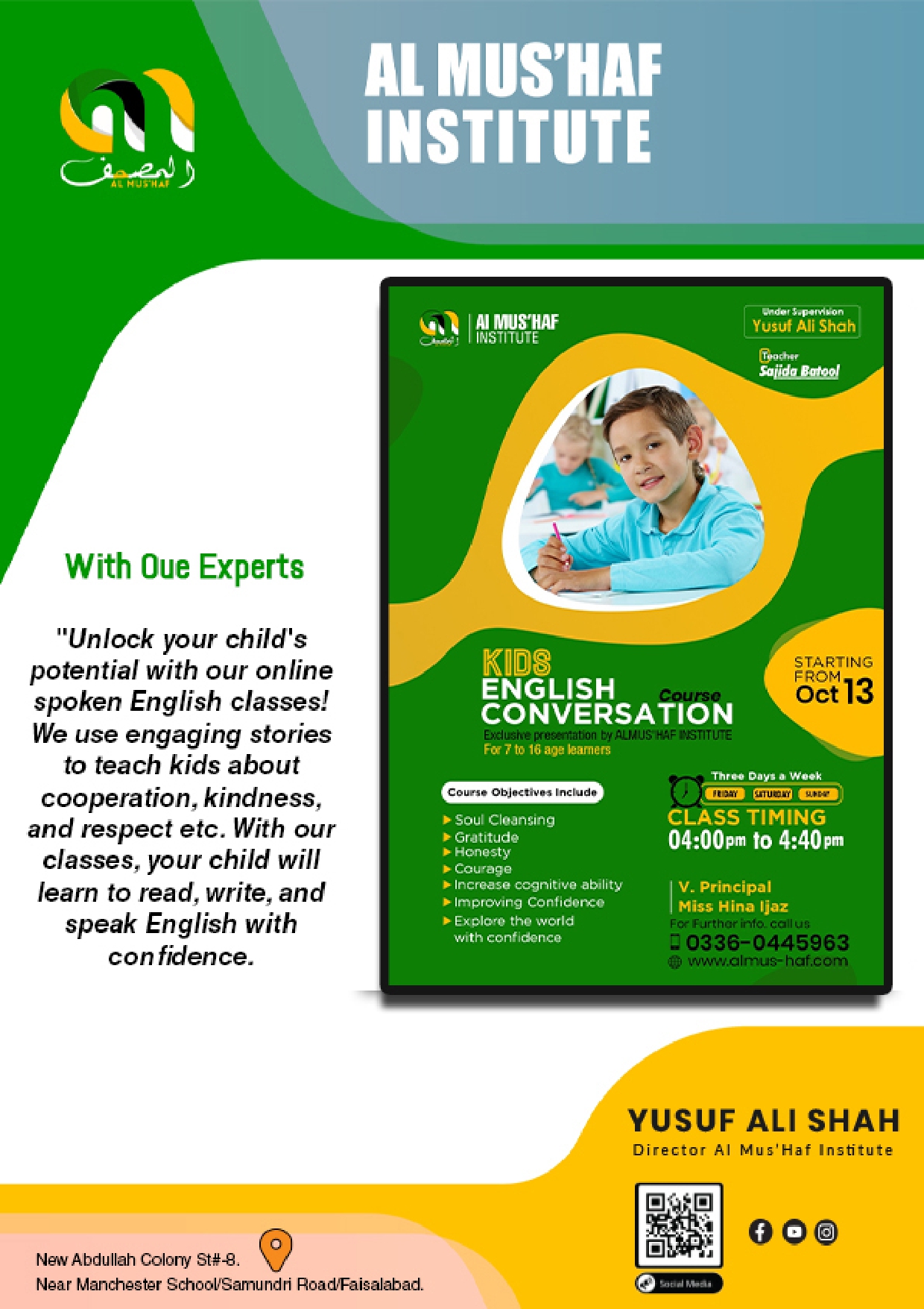 Kids English Conversation Course