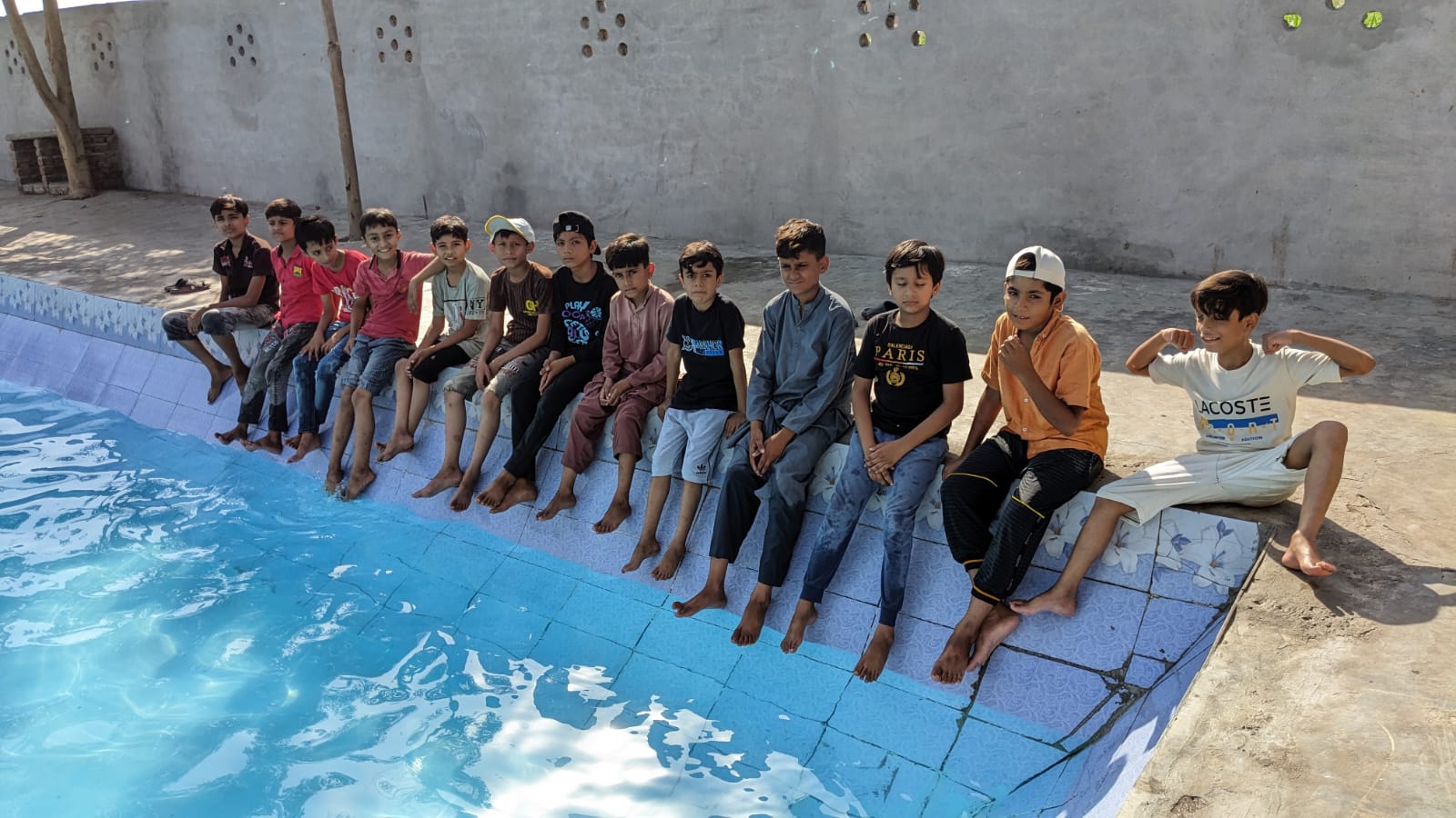 Community members attending a guided session